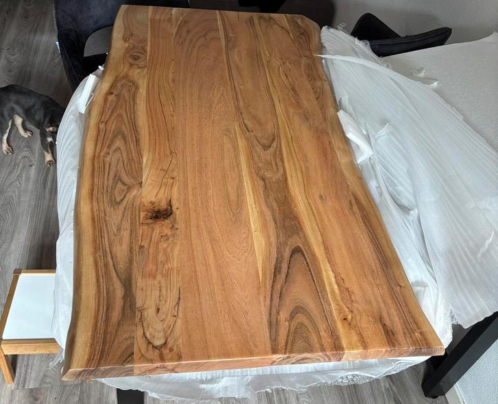 Compleet Nieuwe eettafel/bartafel, Huis en Inrichting, Tafels | Eettafels, Nieuw, 100 tot 150 cm, Vier personen, Rechthoekig, Ophalen