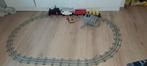 Lego trein 7730 met rode motor 12v 12 volt netjes compleet, Ophalen of Verzenden, Zo goed als nieuw, Complete set, Lego
