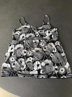 Grijs/witte Esprit top, maat L = M, Kleding | Dames, Tops, Maat 38/40 (M), Verzenden, Zo goed als nieuw, Zonder mouw