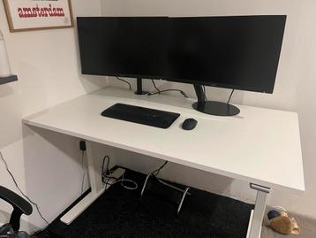 Bureau 140x80 - Handmatig verstelbaar beschikbaar voor biedingen