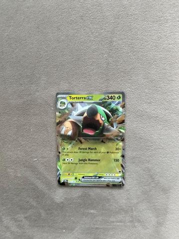 Torterra EX - 012/162 - Pokémon kaart beschikbaar voor biedingen