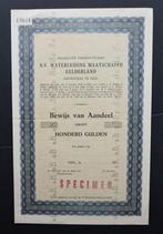 Waterleiding Maatschappij Gelderland (nu Vitens)-Deil 1957, Verzenden, 1920 tot 1950, Aandeel