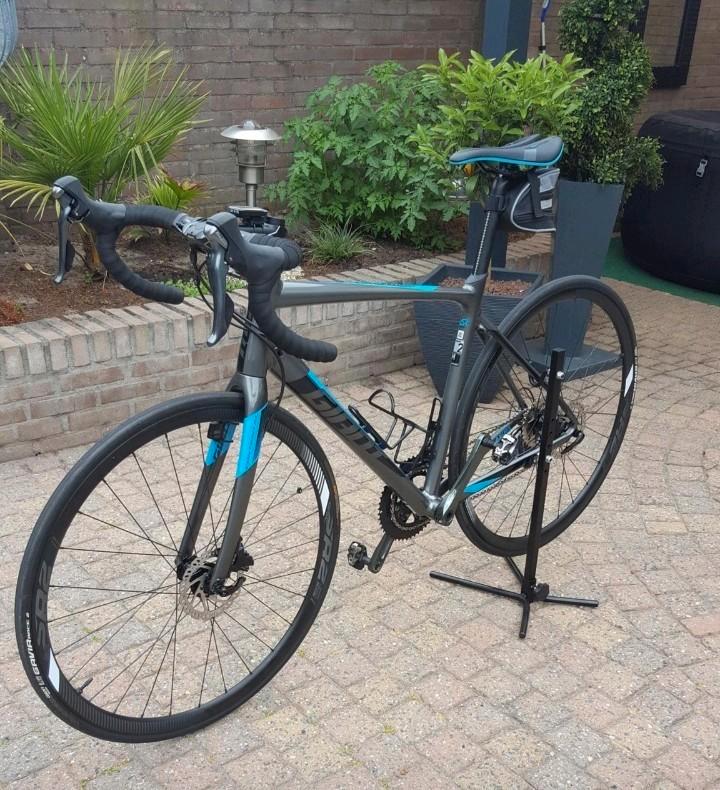 Giant contend SL DISC racefiets, Sport en Fitness, Wielrennen, Overige typen, Ophalen
