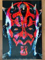 Uniek Darth Maul Lego mozaiek, Ophalen of Verzenden, Zo goed als nieuw, Losse stenen, Lego