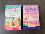 2X Sherryl Woods - serie Ocean Breeze - HQN Roman, Boeken, Ophalen of Verzenden, Gelezen, Sherryl Woods, Amerika