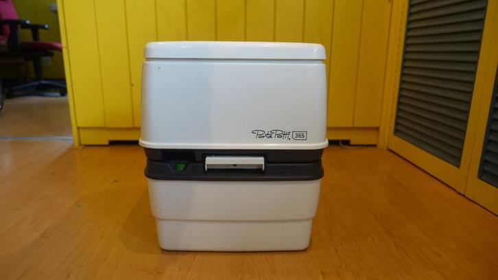 PortaPotti365 + WC-tent (katoen, stahoogte), Caravans en Kamperen, Kampeeraccessoires, Gebruikt, Ophalen