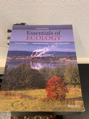 Essentials Of Ecology 4th Edition beschikbaar voor biedingen