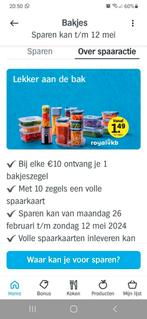 1 volle AH digitale spaarkaart voor vershoudbakjes!, Hobby en Vrije tijd, Spaarzegeltjes, Volle spaarkaart, Winkel, Super of Benzinepomp