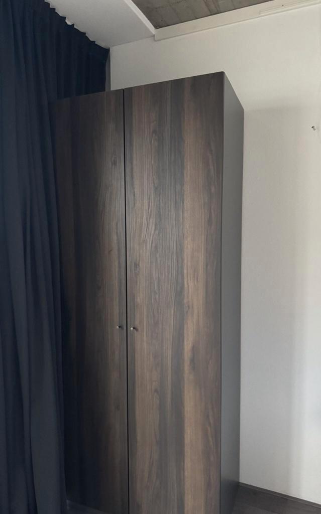 Eiken Ikea kledingkast PAX / STORKLINTA, Huis en Inrichting, Kasten | Kledingkasten, Zo goed als nieuw, 200 cm of meer, 50 tot 100 cm