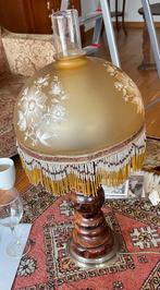 Antiek lampje met kralen, Ophalen of Verzenden