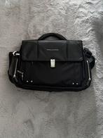 Zwarte aktetas/schoudertas van piquardo, Computers en Software, Ophalen of Verzenden, 15 inch, Gebruikt, Aktetas