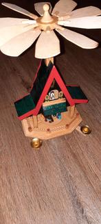Kerst piramide/ carrousel hout, Diversen, Kerst, Ophalen of Verzenden, Gebruikt