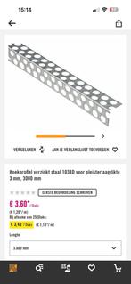 Hoekprofiel stucwerk gipsplaten, Ophalen, Zo goed als nieuw