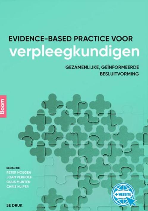 Chris Kuiper - Evidence-based practice voor verpleegkundigen, Boeken, Schoolboeken, Zo goed als nieuw, Nederlands, Overige niveaus