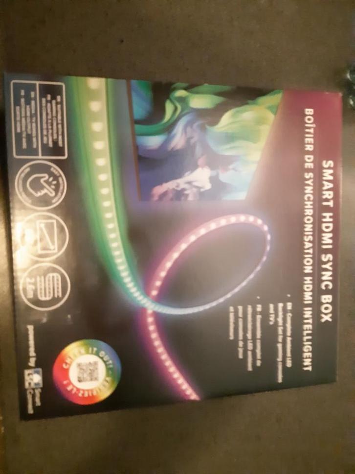 Te koop Slimme HDMI sync box ledstrip, Huis en Inrichting, Lampen | Overige, Nieuw, Ophalen of Verzenden