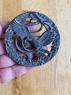 Brocante Vintage Tinnen Vogel met strik Pewter zgan, Ophalen of Verzenden