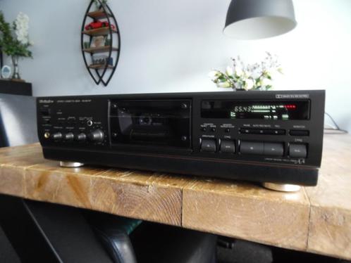Topklasse Technics Class AA 3-koppen cassette deck RS-BX747, Audio, Tv en Foto, Cassettedecks, Enkel, Overige merken, Tiptoetsen