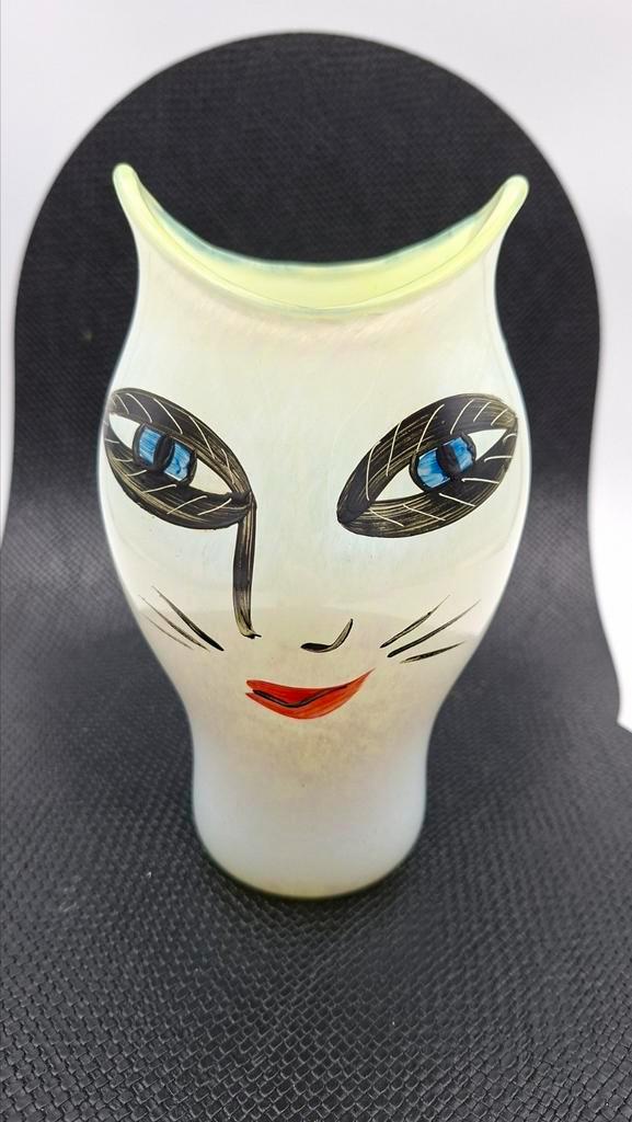 Ulrica Hydman-Vallien Open Minds vaas, Antiek en Kunst, Antiek | Glas en Kristal, Ophalen of Verzenden