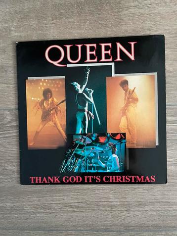 Queen thank god its christmas 12” maxi single, mooie staat beschikbaar voor biedingen