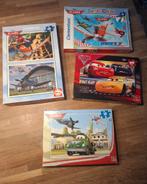 4x puzzel Cars, Planes, Ophalen of Verzenden, 10 tot 50 stukjes, 4 tot 6 jaar