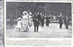 Artis 1913; de  koninklijke familie op bezoek in Artis, Verzenden, Voor 1940, Gebruikt, Overige onderwerpen