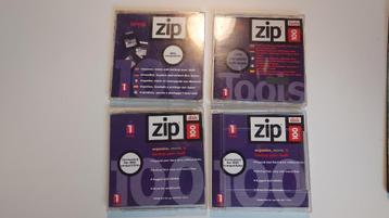 4 Zip disks 100 van Iomega beschikbaar voor biedingen