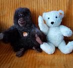 Steiff beer en gorilla, Ophalen of Verzenden, Gebruikt, Overige typen