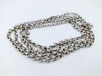 Zilveren jasseronketting, 103 cm., Verzenden, Zilver, Ketting