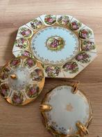 Vintage set bonbonniere & taartschaal, Ophalen of Verzenden