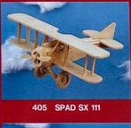 Nieuw modelbouw pakket houten vliegtuig SPAD SX 111, Ophalen of Verzenden, Zo goed als nieuw, 1:72 tot 1:144, Overige merken
