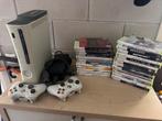 Xbox 360 final fantasy versie met games en 2 controllers, Spelcomputers en Games, Overige kleuren, Phat, Met 2 controllers, Ophalen of Verzenden