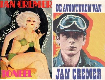 2x Jan Cremer - o.a. Toneel: The late show & Oklahoma motel beschikbaar voor biedingen