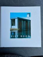Piet Boon, Boeken, Ophalen of Verzenden, Zo goed als nieuw, Architecten, Piet Boon