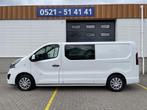 Opel Vivaro 1.6 CDTI 125pk L2H1 DC 5 persoons Sport EcoFlex, Auto's, Bestelauto's, Voorwielaandrijving, Stof, Gebruikt, Wit
