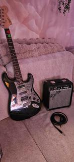 Fender Stratocaster Squier + Versterker, Muziek en Instrumenten, Snaarinstrumenten | Gitaren | Elektrisch, Ophalen, Fender, Gebruikt