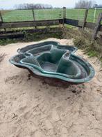 Vijverbak, Ophalen, Gebruikt