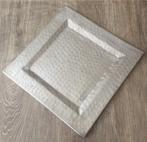 Ijzeren kaars of decoratie schaal / intratuin / 38x38 cm, Ophalen of Verzenden, Zo goed als nieuw