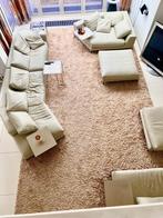 Vloerkleed Karpet hand gemaakt modern, 200 cm of meer, 200 cm of meer, Wit, Modern