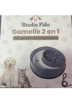 Studio Fido Enkele Plastic Voerbak Wit 0,6 L + Riem, Dieren en Toebehoren, -, -, Nieuw, Ophalen of Verzenden