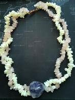 Rozenkwarts Ketting, Verzenden, Gebruikt, Roze, Steen of Mineraal