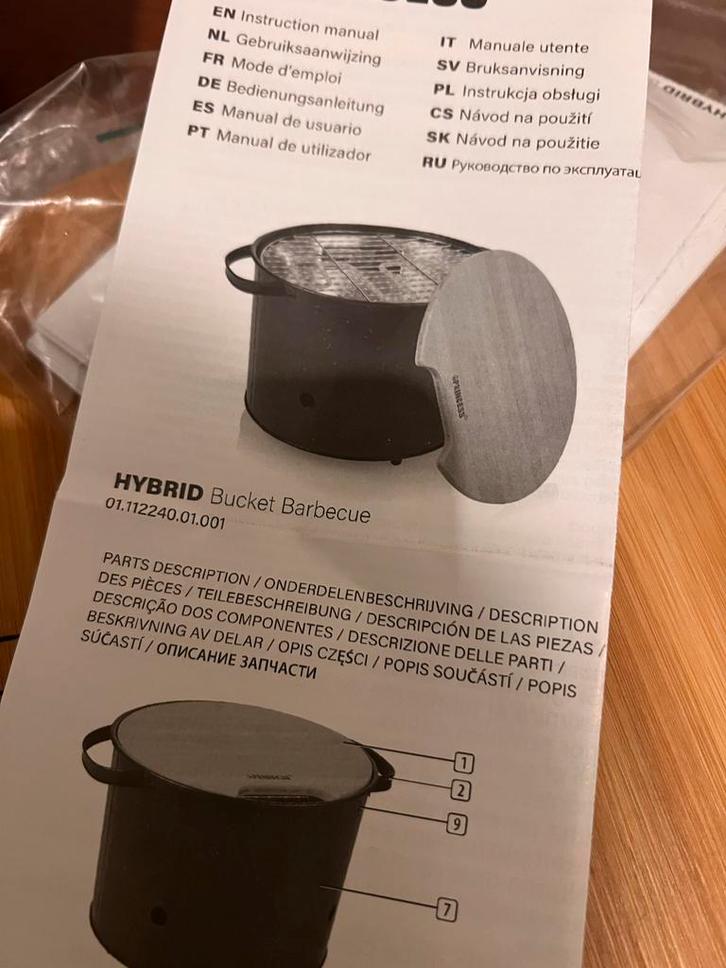 Princess Bucket Barbecue - Nieuw in doos!, Tuin en Terras, Bestrijdingsmiddelen, Nieuw, Overige soorten, Ophalen of Verzenden