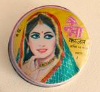 3 kleine oude Indiaase blikjes, Ophalen of Verzenden, Gebruikt, Overige