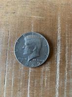 1 x half dollar Kennedy 1969, Postzegels en Munten, Munten | Amerika, Ophalen, Noord-Amerika, Losse munt, Zilver