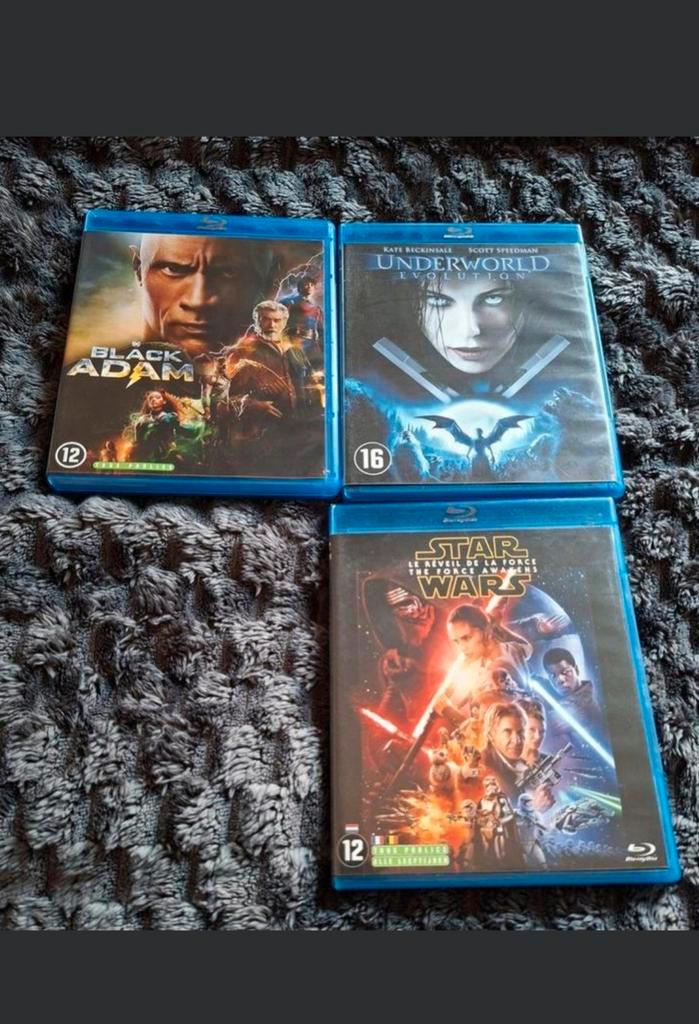 Blu-ray Film Collectie - Black Adam, Underworld, Star Wars, Cd's en Dvd's, Blu-ray, Zo goed als nieuw, Science Fiction en Fantasy