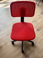 Bureaustoel gratis, Huis en Inrichting, Bureaustoelen, Ophalen, Zo goed als nieuw, Rood, Bureaustoel