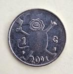 Nederlandse gulden 2001 Koningin Beatrix, Postzegels en Munten, Munten | Nederland, Ophalen of Verzenden, Koningin Beatrix, 1 gulden