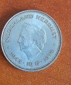Zilveren 10 gulden munt Nederland herrijst, Postzegels en Munten, Munten | Nederland, Ophalen of Verzenden, Koningin Juliana, 10 gulden