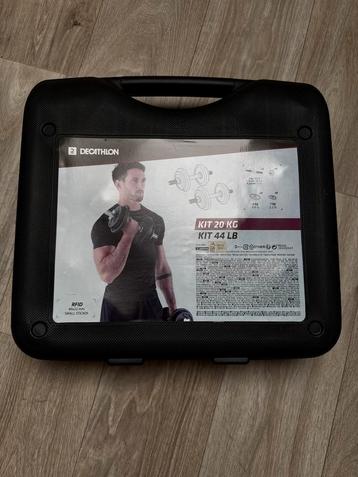 Decathlon Halterset 20kg - Zo goed als nieuw! beschikbaar voor biedingen