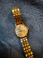 Zeldzaam vintage horloge – HERMIN (1955), 18 karaat goud, Ophalen, Zo goed als nieuw, Goud, Overige merken