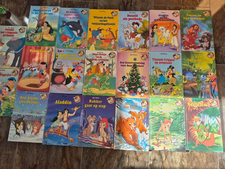 Collectie 20 x Disney Kinderboeken, Boeken, Kinderboeken | Jeugd | onder 10 jaar, Gelezen, Sprookjes, Ophalen of Verzenden